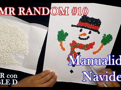 ASMR RANDOM #10 - Muñeco de Nieve (Manualidad)