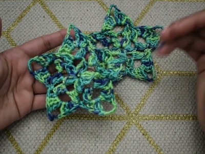 ????Estrella fácil de realizar????#crochet #ganchillo  #uncinetto @jekecrochet