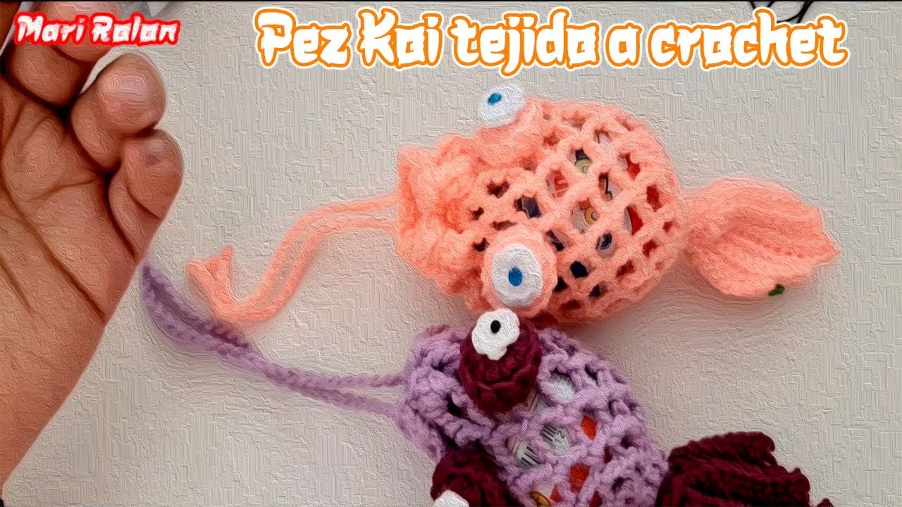 TEJI FIN DE AÑO el pez de la SUPERACIÓN, FORTUNA y ABUNDANCIA, conoce el patrón de crochet