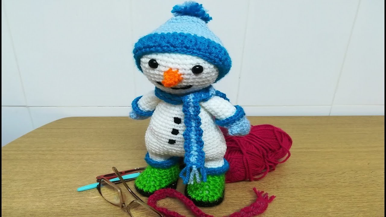 BUFANDA A CROCHET NAVIDAD A CROCHET