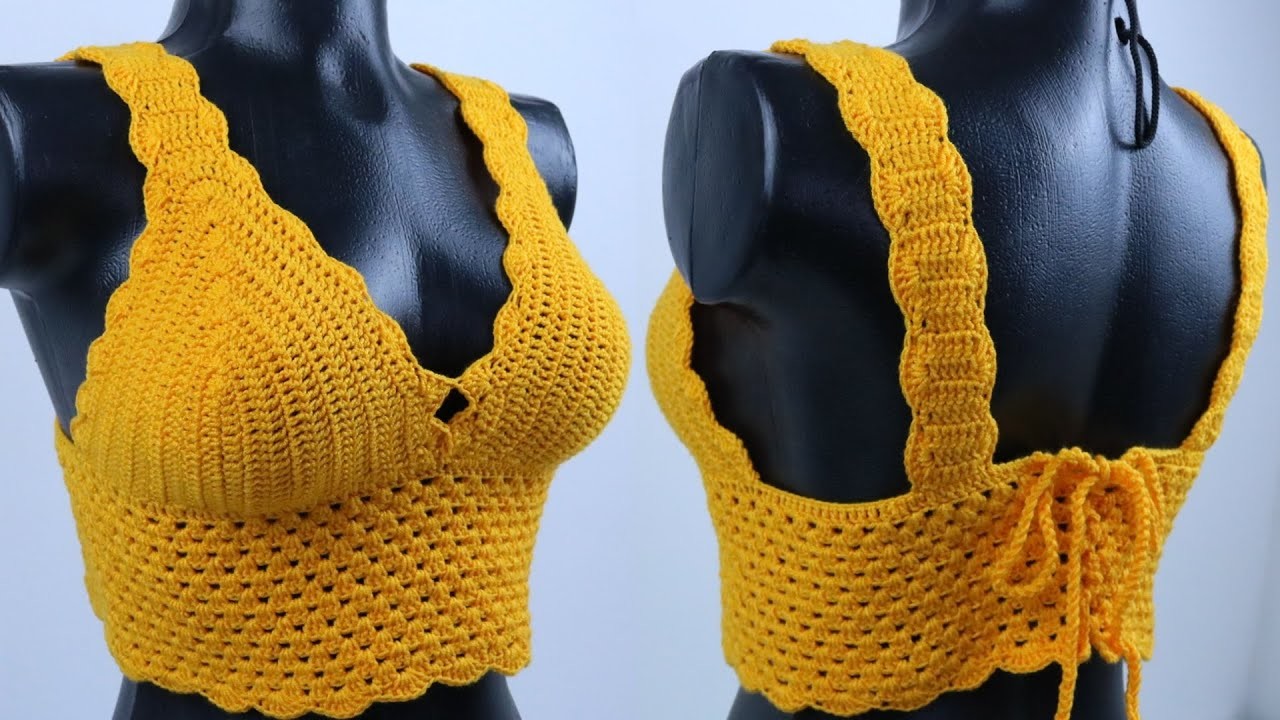 TOP Básico a #crochet Ideal Para PRINCIPIANTES