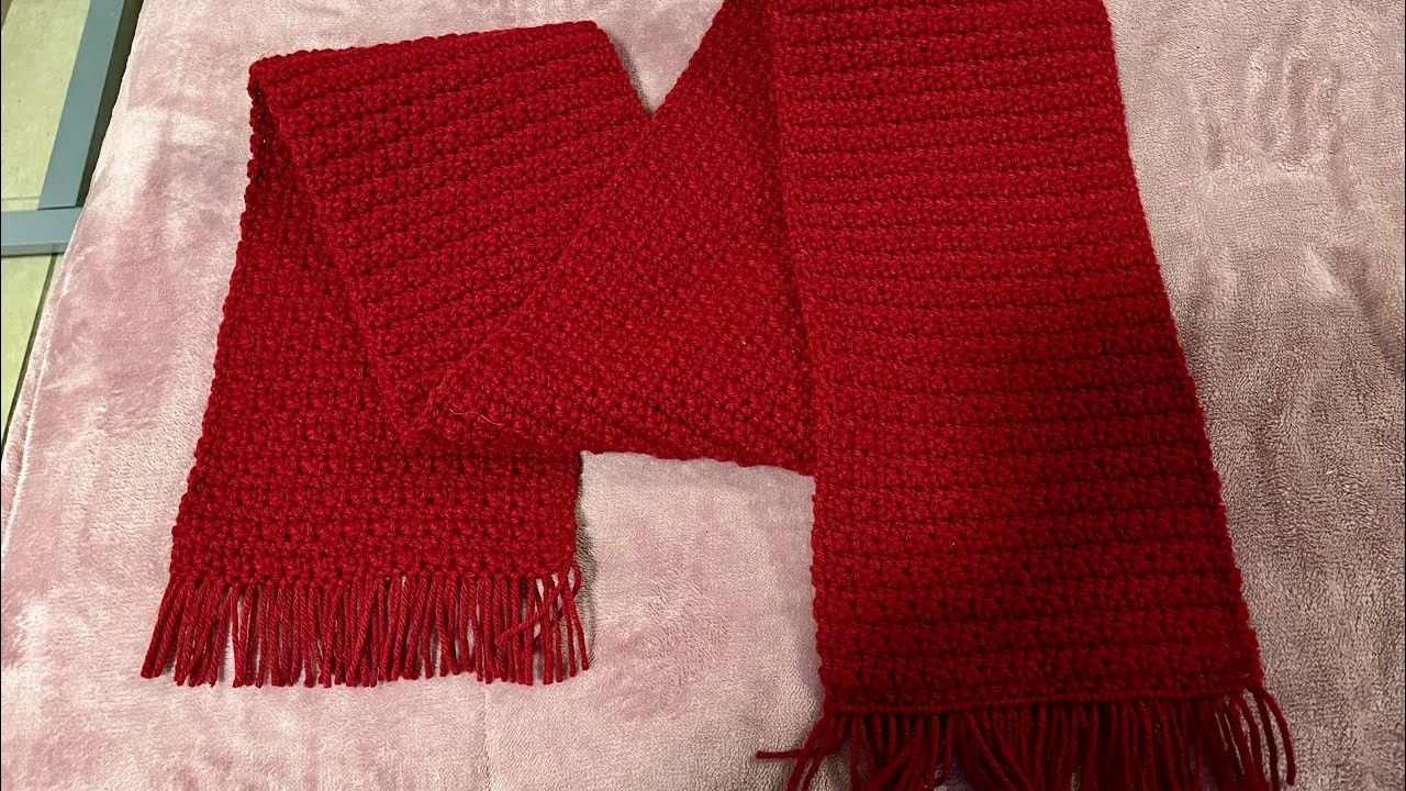Tutorial Bufanda a crochet inspirada en All Too Well de Taylor Swift