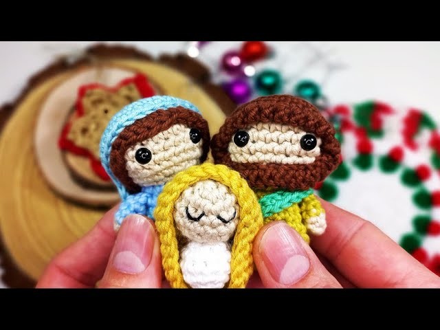 Aprende a TEJER un pequeño Belén de amigurumi Parte 2 - Tutorial crochet.ganchillo