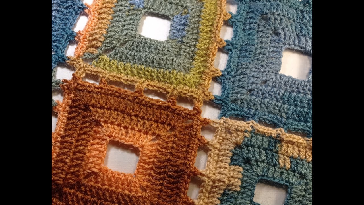Bufanda crochet punto fantasía. Tutorial. Ideas para hacer. Crochet diseños de Casas.