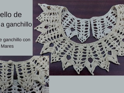 Cuello ganchillo mujer Tutorial