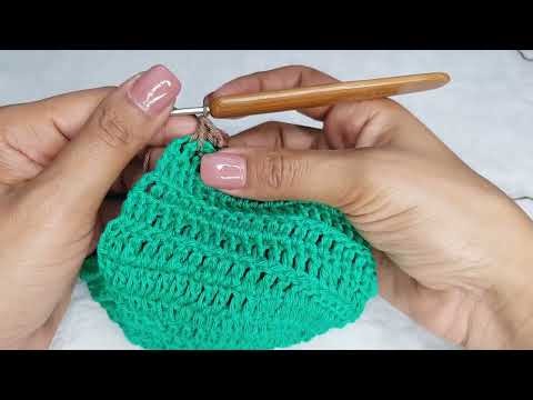 Como Hacer Una Capota Tejida a Crochet. Talla 3-6 meses ( Explicación Todas Las Tallas )