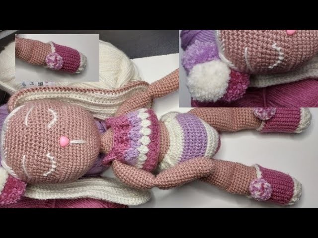 Conejita bebe amigurumi. Parte 1. PASO a paso