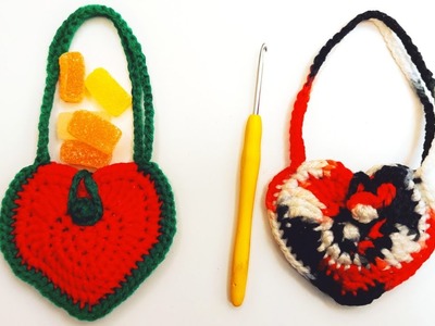 Hermoso Monedero Tejido  ❤️ a Crochet (ganchillo)