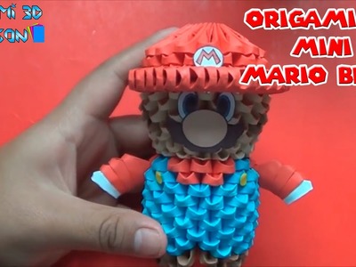 Origami 3D Mini Mario bros