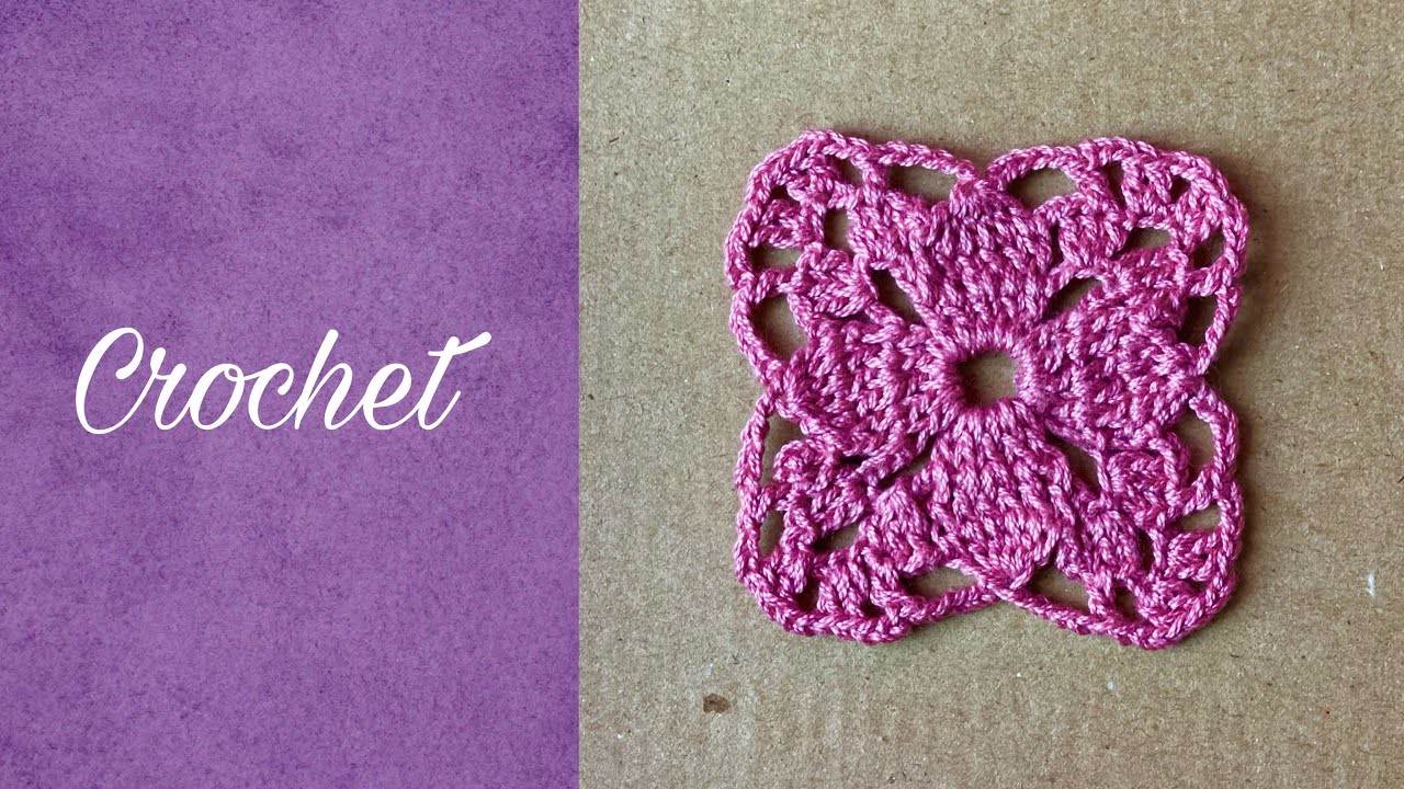 Cuadro de Flor | Crochet Granny