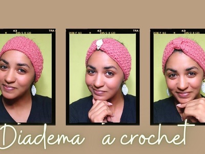 Te enseño como hacer una Diadema o Cintillo a Crochet  3 diseños en 1 todas las tallas, paso a paso.