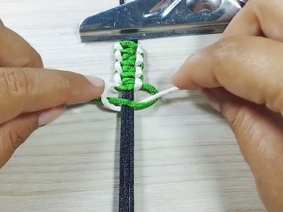 Cómo hacer una pulsera tutorial brazalete cierre corredizo