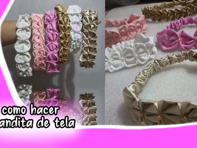 Gane dinero haciendo y vendiendo bandita de telas _ fácil y económica