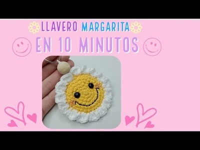 Llavero Margarita Super facil✅ Empieza tu negocio???????? #crochet