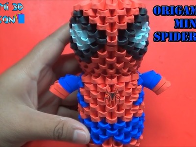 Origami 3D Mini Spiderman