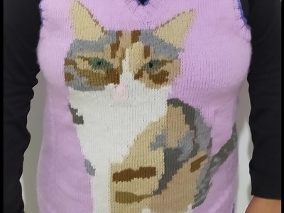 Tejiendo las orejitas de gatita parte 12