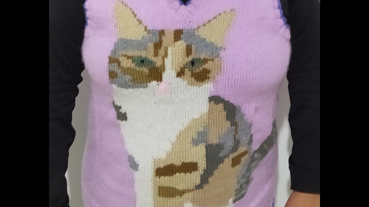 Tejiendo las orejitas de gatita parte 12