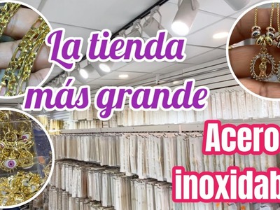 AQUI SE SURTEN LAS TIENDAS AQUI ES DONDE COMPRAN JOYERIA DE ACEO INOXIDABLE   INICIA TU NEGOCIO