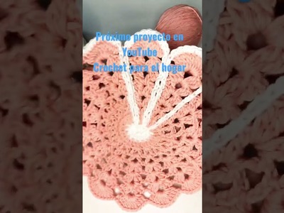 Crochet tapete paso a paso muy fácil #shorts #comotejer #crochettutorial