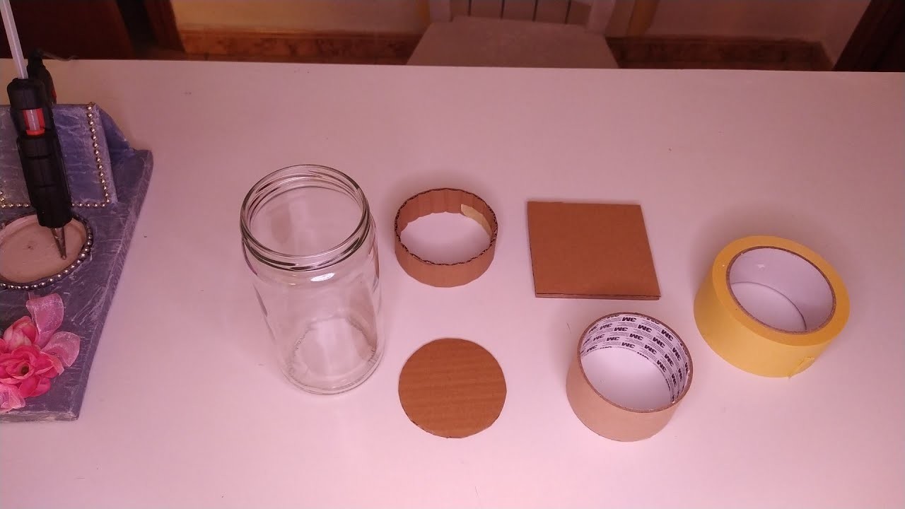 PORTA VELAS FLORERO.