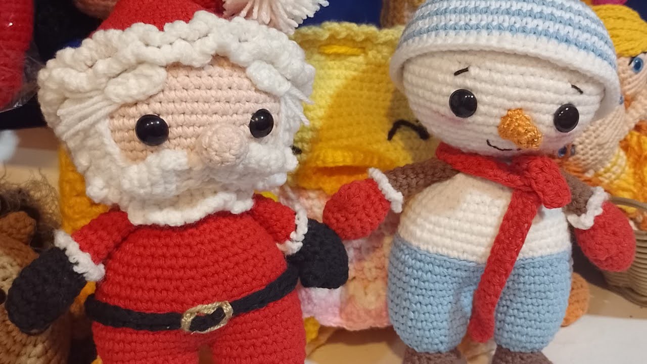 PAPA NOEL AMIGURUMI. SANTA CLAUS tejido a Crochet???????? paso a paso