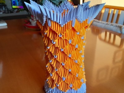 Tutorial Jarrón - Florero 1 en origami 3D