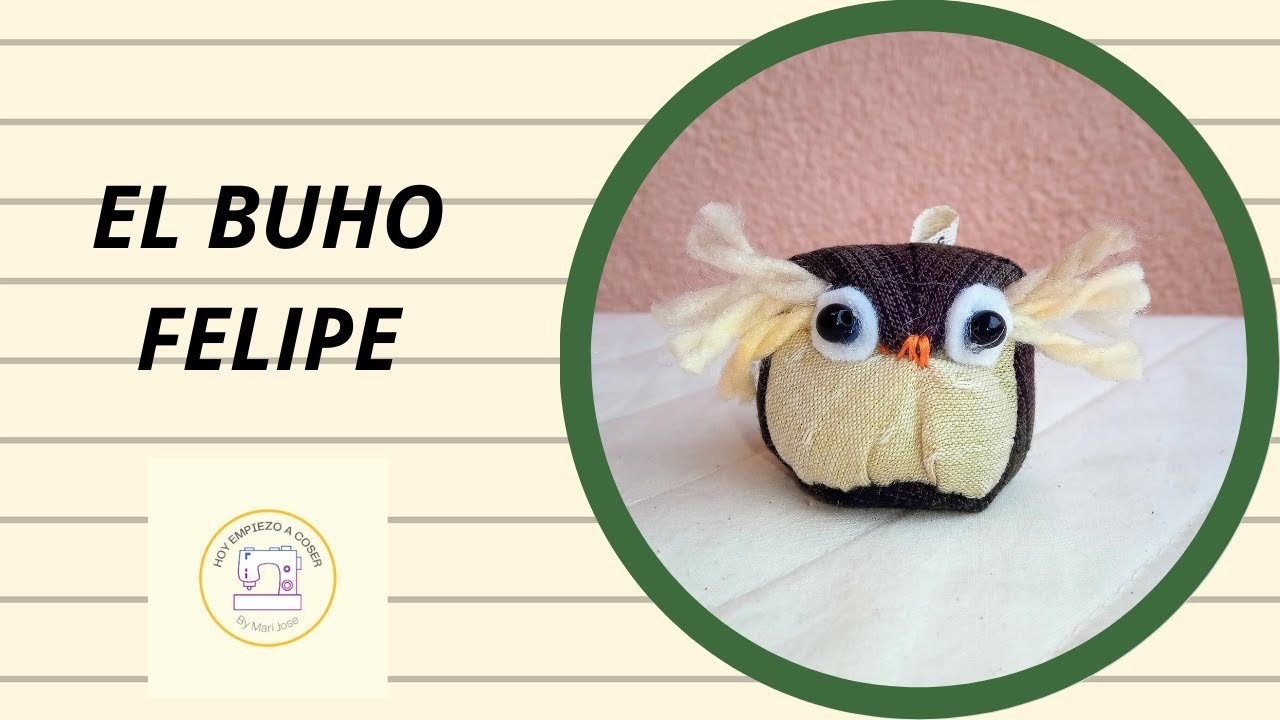 ❤️CÓMO HACER un bonito BUHO #hoyempiezoacoser #tutorial #costura #ideas #patchwork