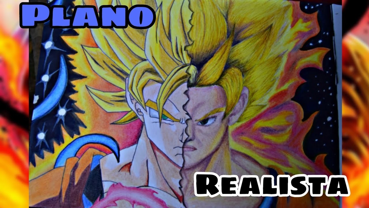 RETO: Dibujo A GOKU En Dos Estilos Diferentes