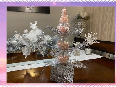 #415-Como hacer un Pino con Perlas y Esferas para Navidad ~ #diychrismastree@teremartinmanualidades