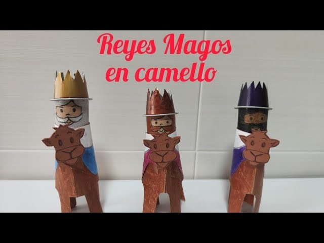 Cómo hacer un adorno de Reyes Magos