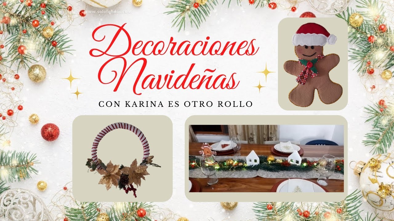 Decoración del comedor para la cena navideña + dos manualidades????⛄