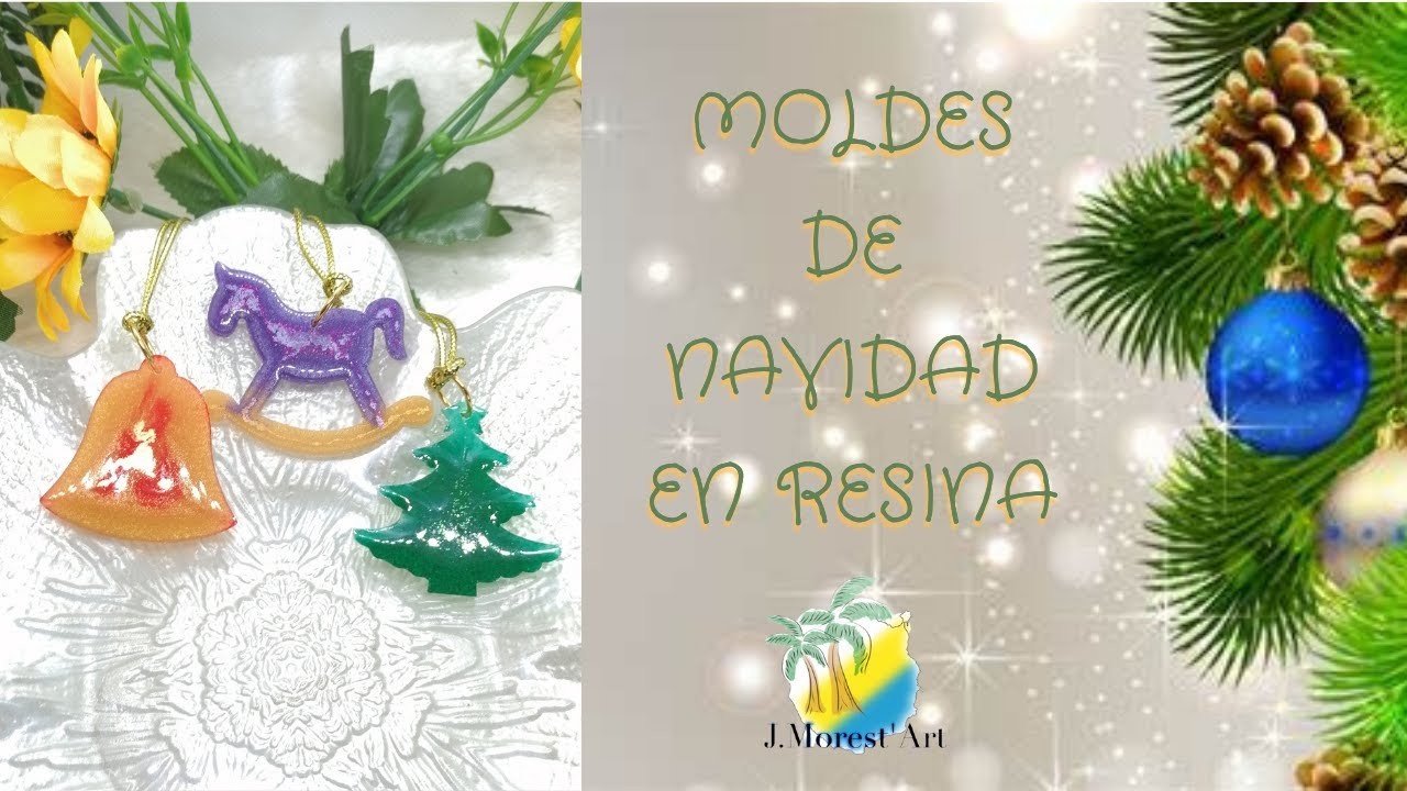 ???????? MOLDES DE NAVIDAD EN RESINA ????✨