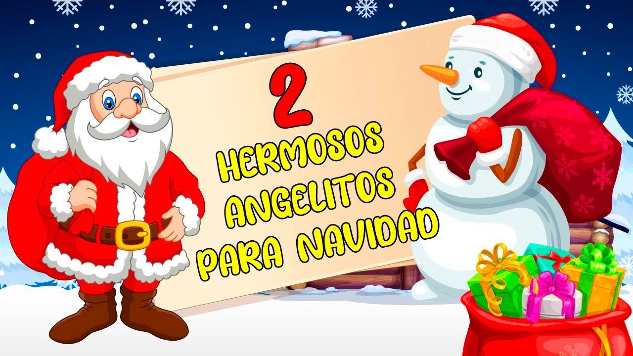 ????​Tutorial Fácil para hacer ANGELITOS NAVIDEÑOS ????Decora tu arbolito con Foami en esta Navidad