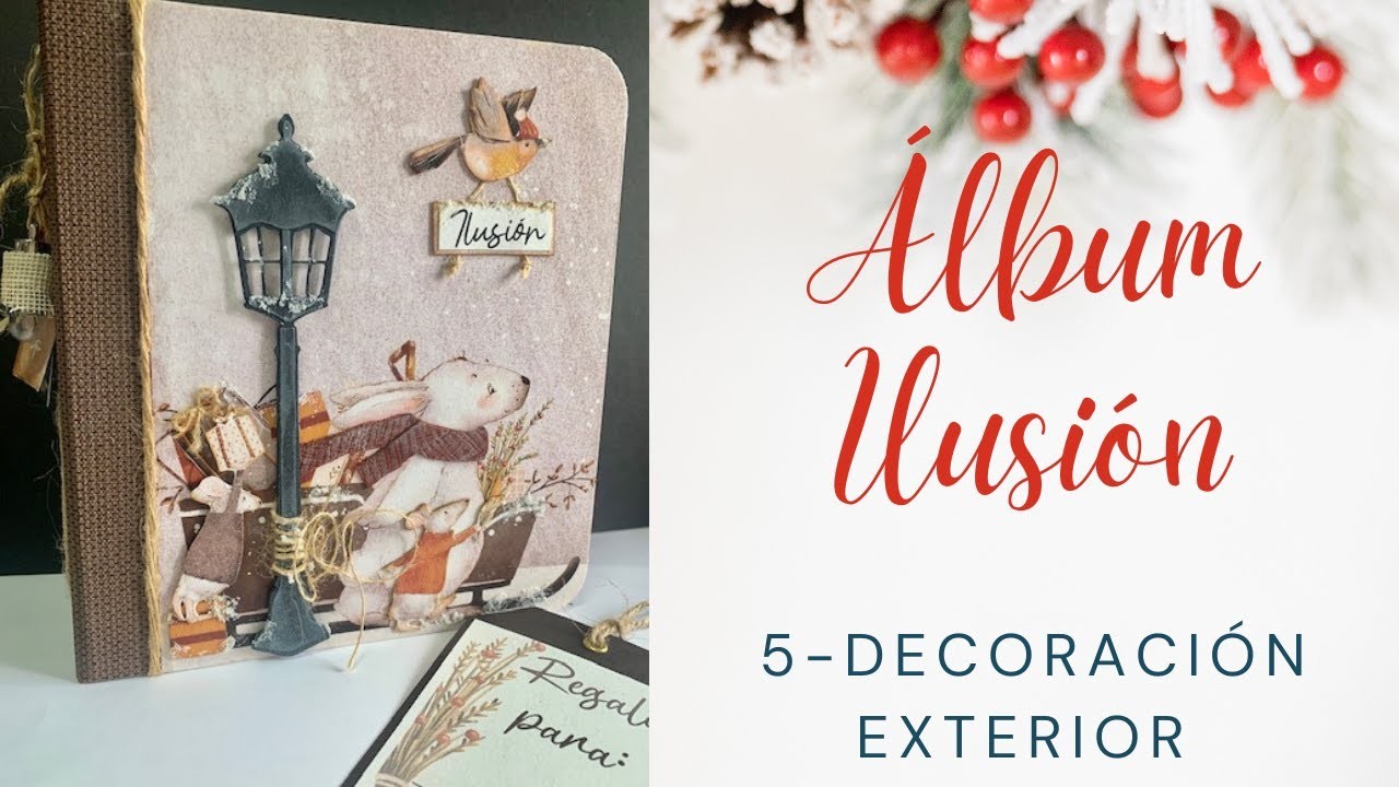 TUTORIAL SCRAP NAVIDAD: ILUSION 5 ¡ACABADO!