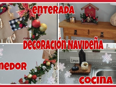 Decoración Navideña de la casa | Ideas para decorar tu casa está Navidad 2022 | Chirstmas Decor