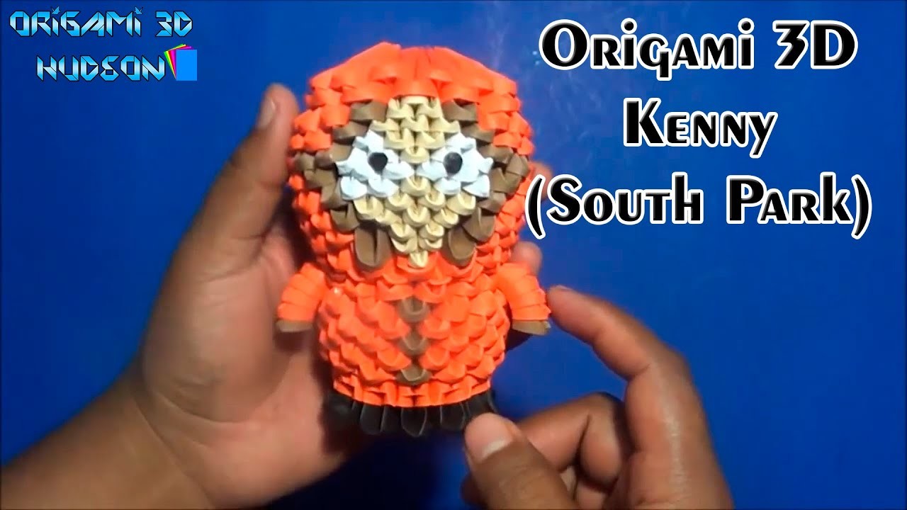 Origami 3D Kenny South Park