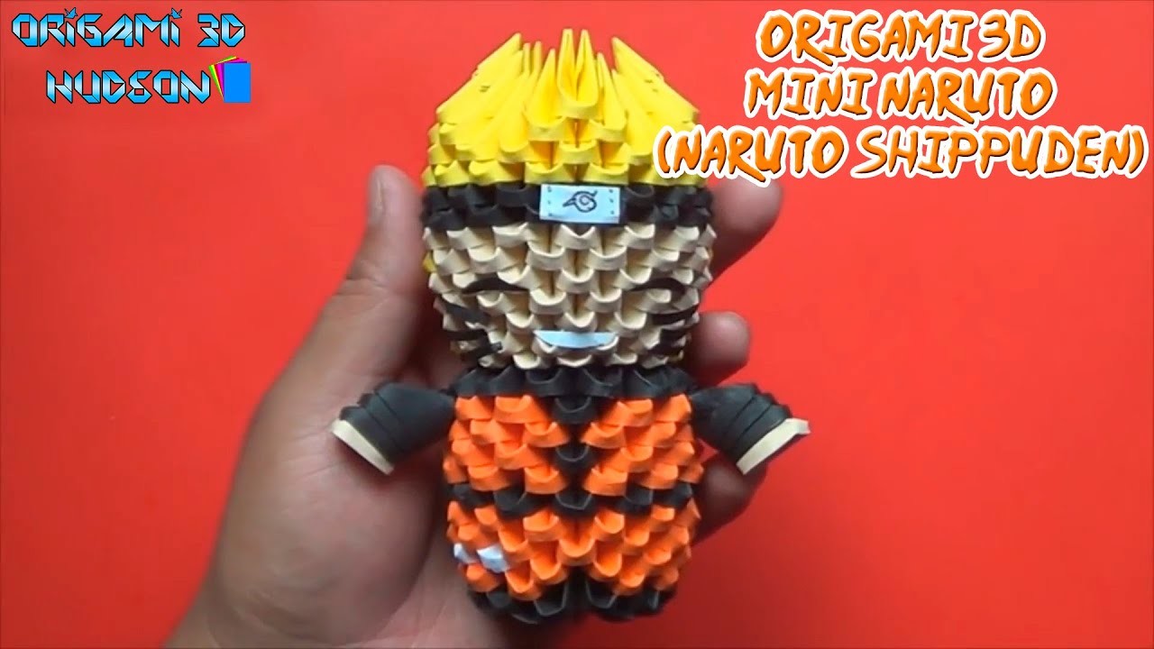 Origami 3D Mini Naruto UzumakiNaruto Shippuden