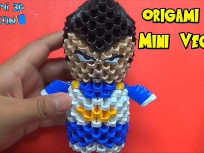 Origami 3D Mini Vegeta
