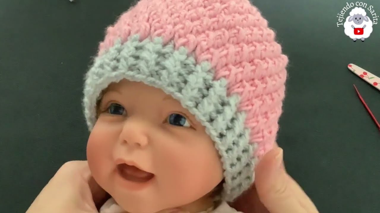 HERMOSO PATRON DE CROCHET! TEJELO PARA TODA LA FAMILIA! GORRO PARA INVIERNO TEJIDO CON GANCHILLO