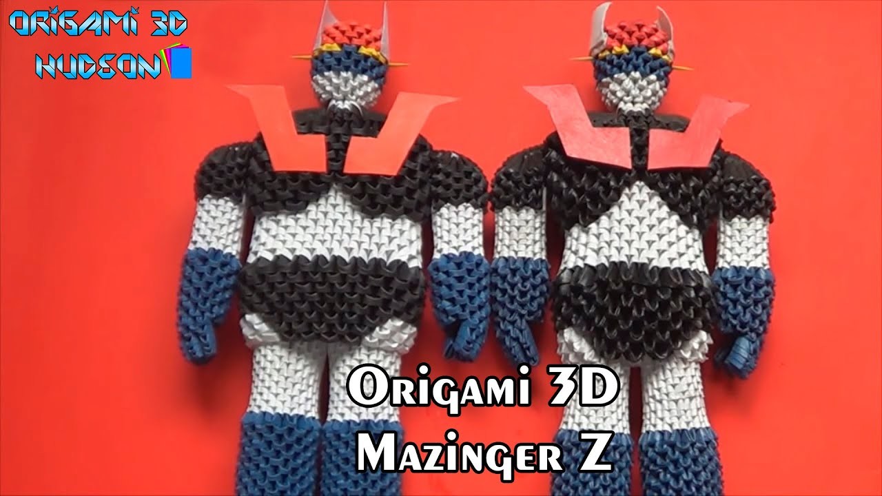 Origami 3D Mazinger Z