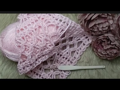 Bonito patrón de crochet para diferentes proyectos.No creerás lo fácil y rápidisimo que se teje !! ????