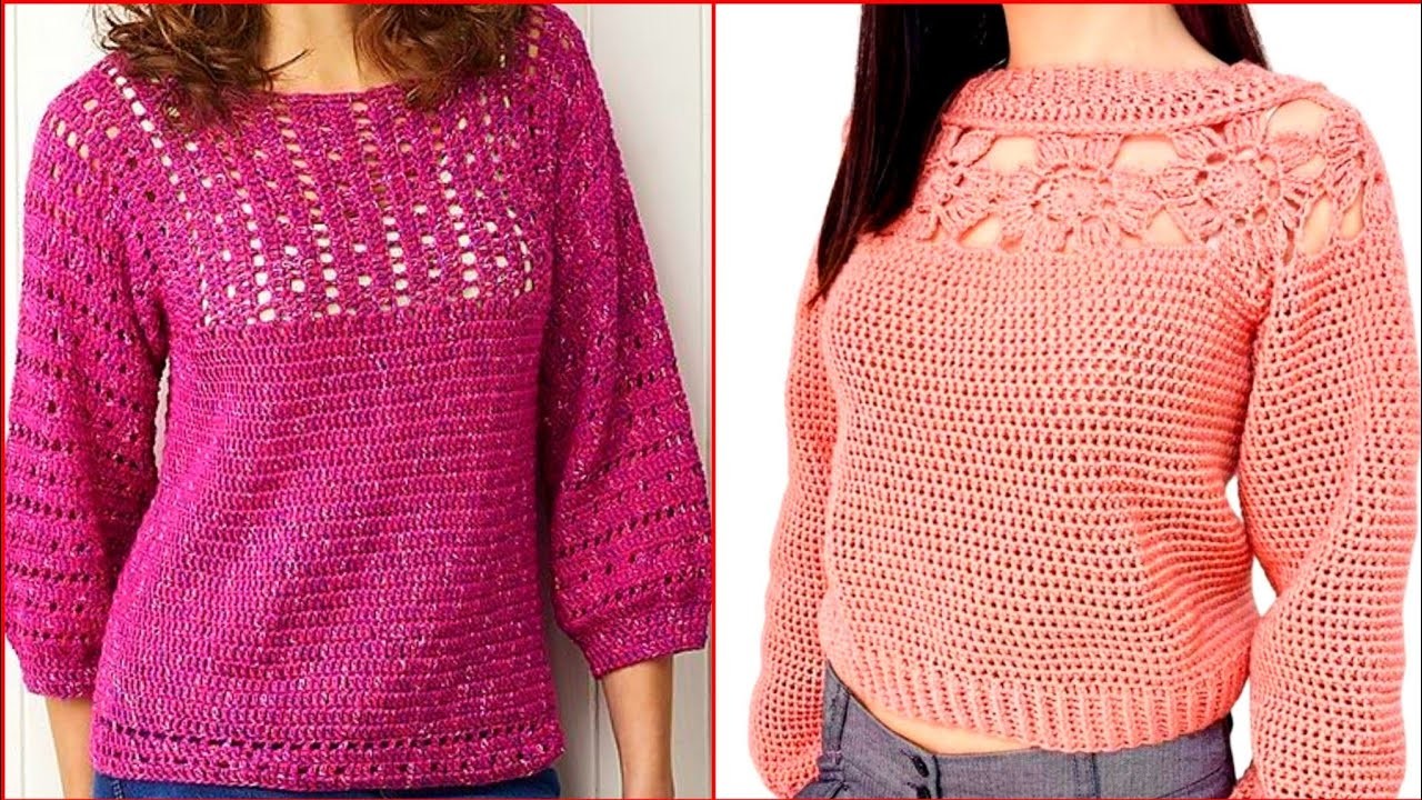 Patrón de blusa a crochet - como tejer top de verano a crochet