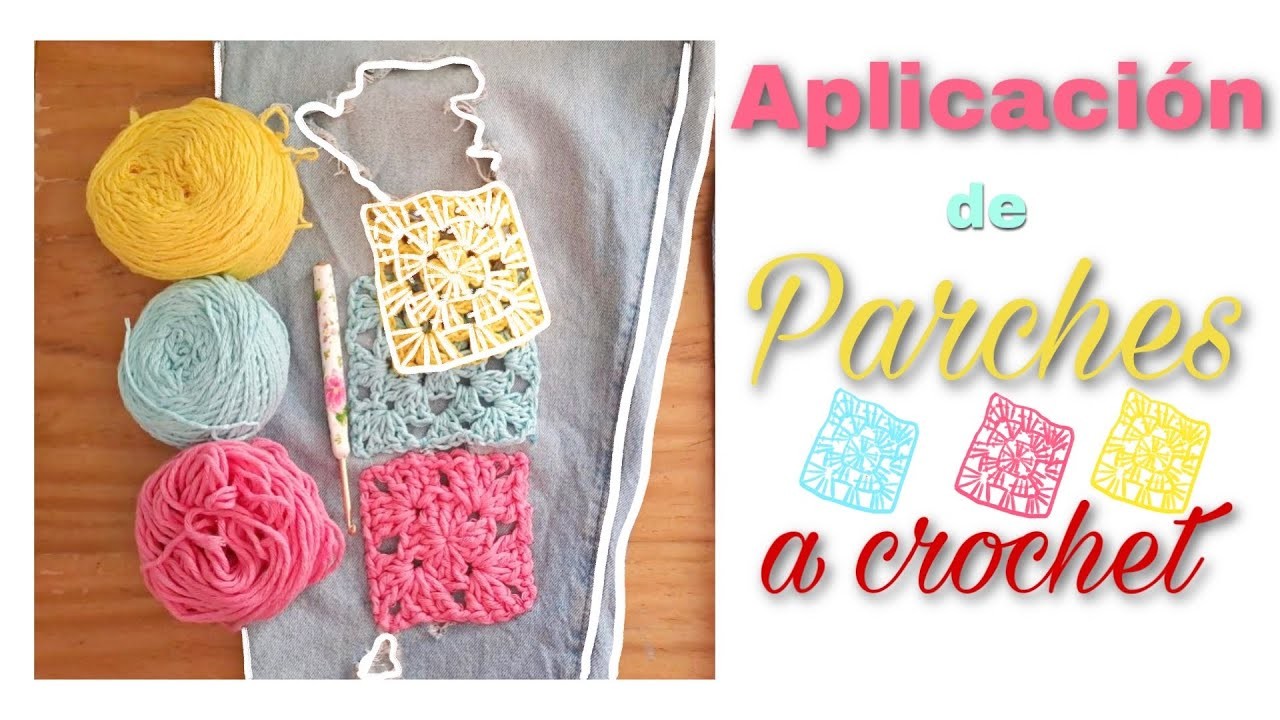 Tuneá tu jean! con parches a crochet | Second chance