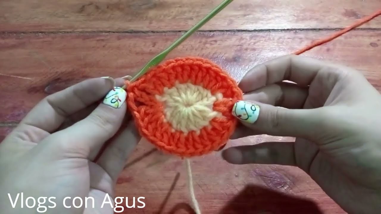 Crochet Ojo turco para Almohadones - Paso a Paso