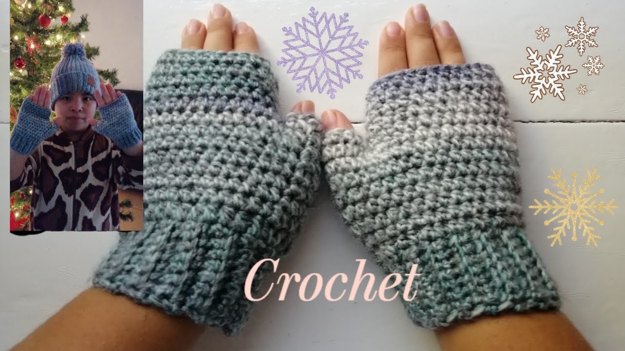 Guantes a Crochet.DIY @marycrochetymas