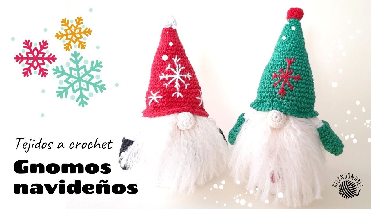 Tutorial crochet gnomo de Navidad Amigurumi Christmas Gnome