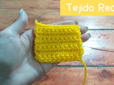 Aprendé a Tejer en Tejido Recto a Crochet - Paso a Paso