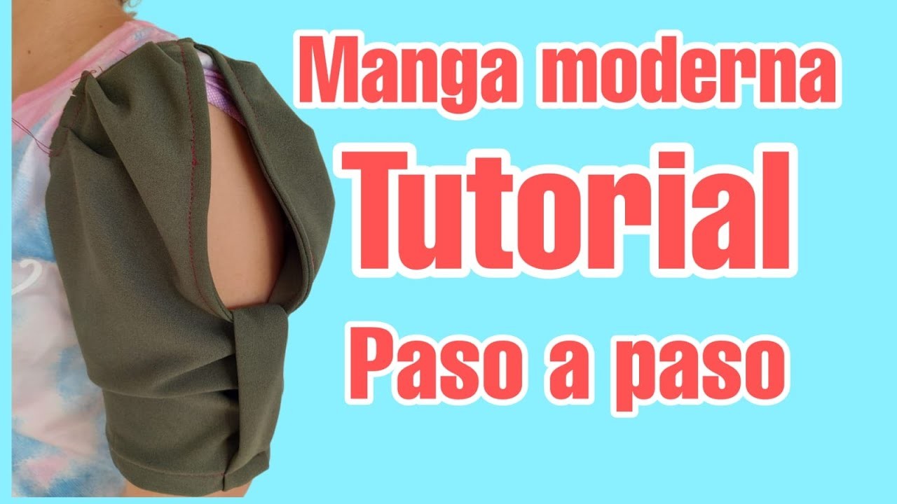 COMO HACER MANGA MODERNA Y ELEGANTE PASO A PASO