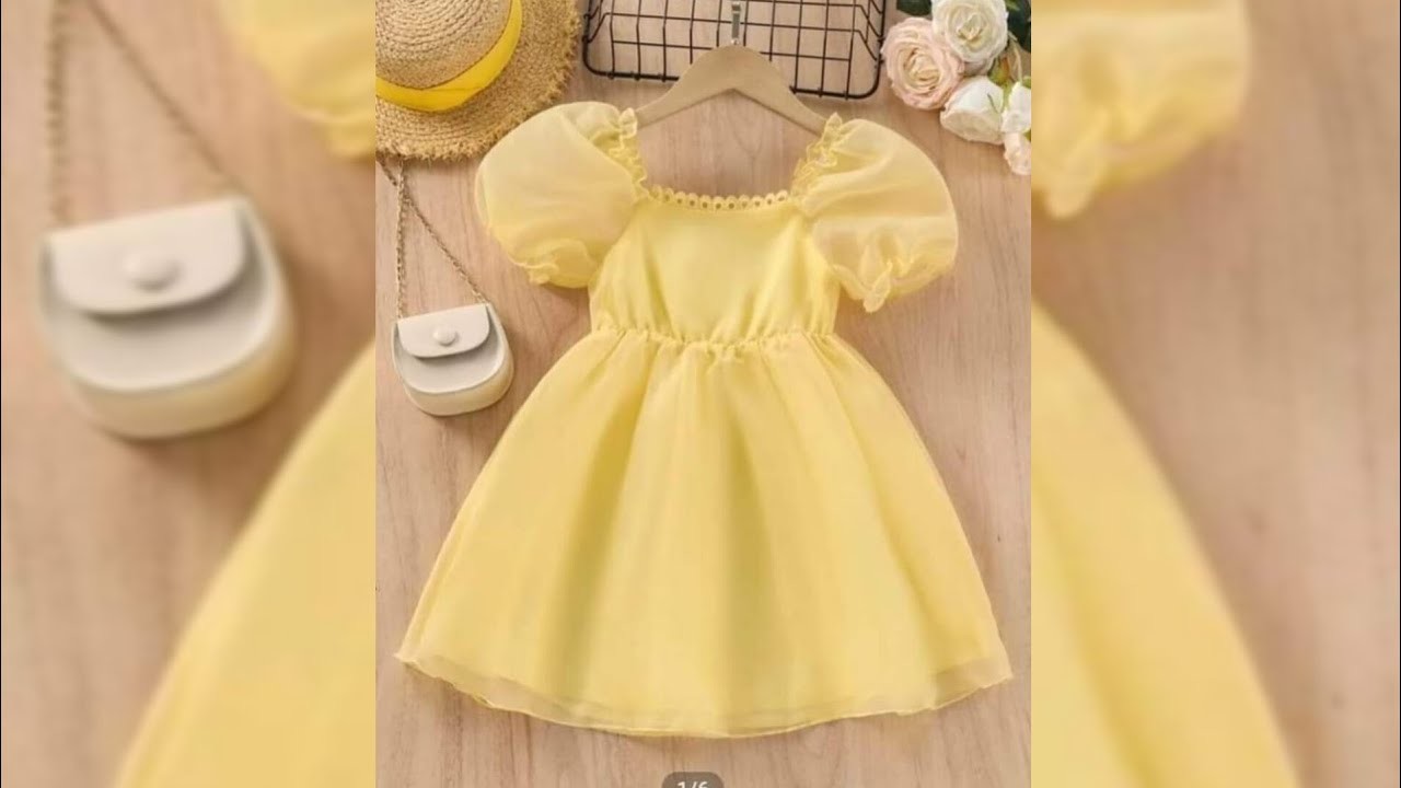 Cómo patronar un vestido para niña de 1 año