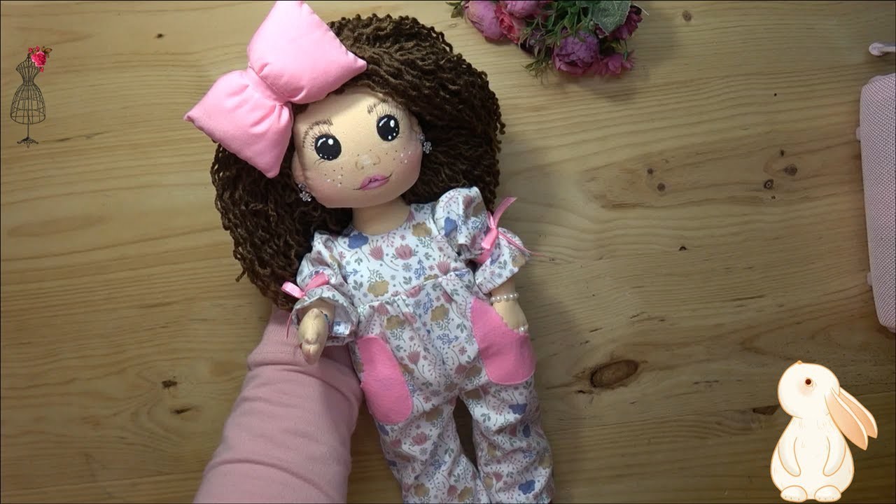 Tutorial Pintar Cara de Muñeca Enma #artesanía #aprendeconmigo #patronesgratis